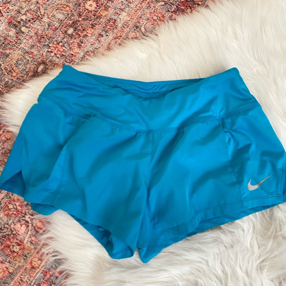 Blue Nike Running Shorts